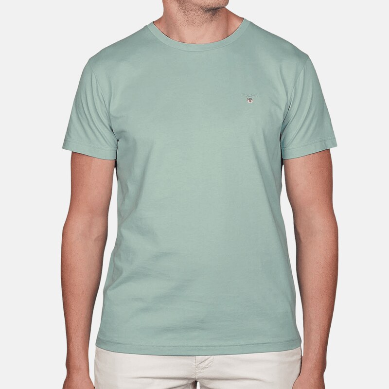 Pánské zelené triko Gant 54149 44747734