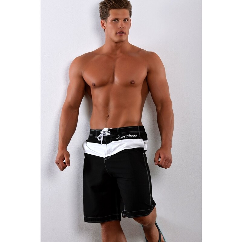 Pánske Plavky Šortky ROBERTO LUCCA RL13007 NYC black (L) 44489696