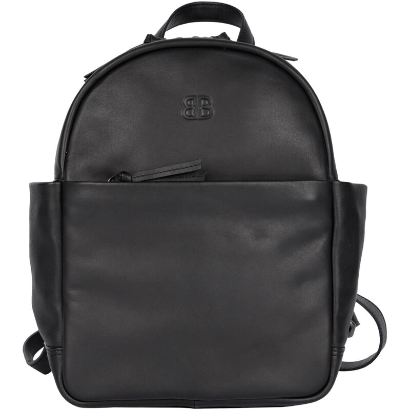 Dámsky kožený batoh Bellicci Parias - čierna 44494039