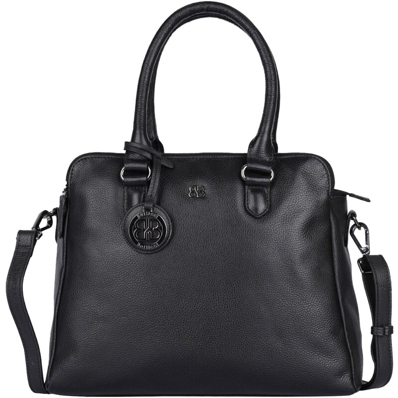 Dámska kožená kabelka Bellicci Kamila - čierna 44494057