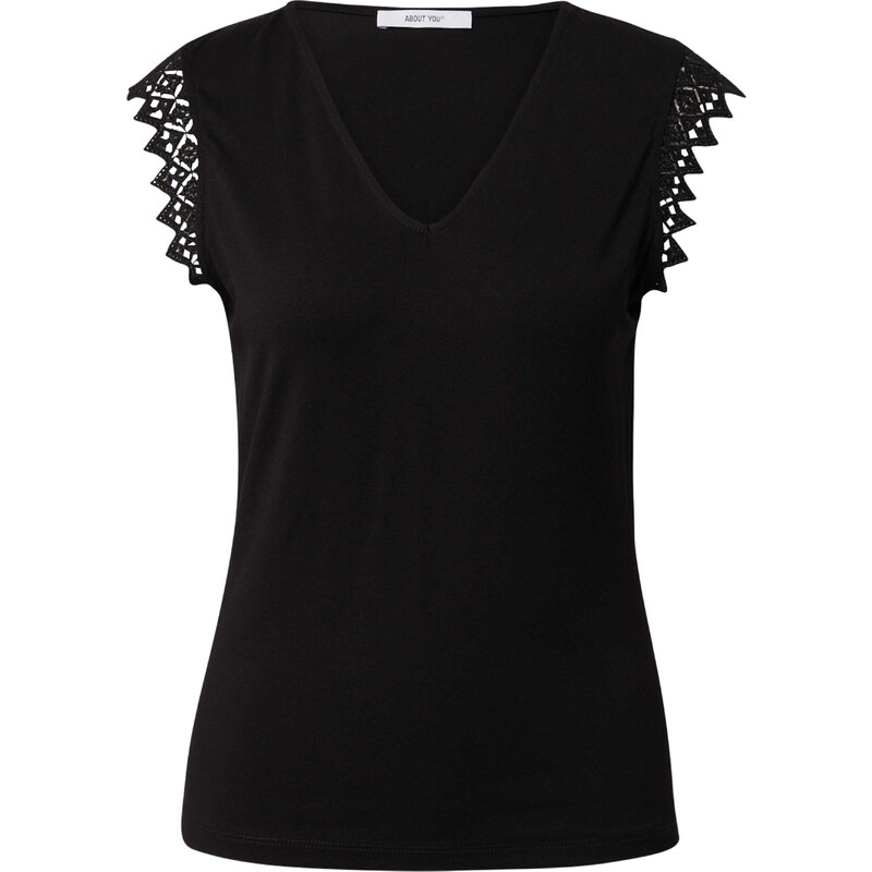 ABOUT YOU Tričko Caitlin čierna 44514121