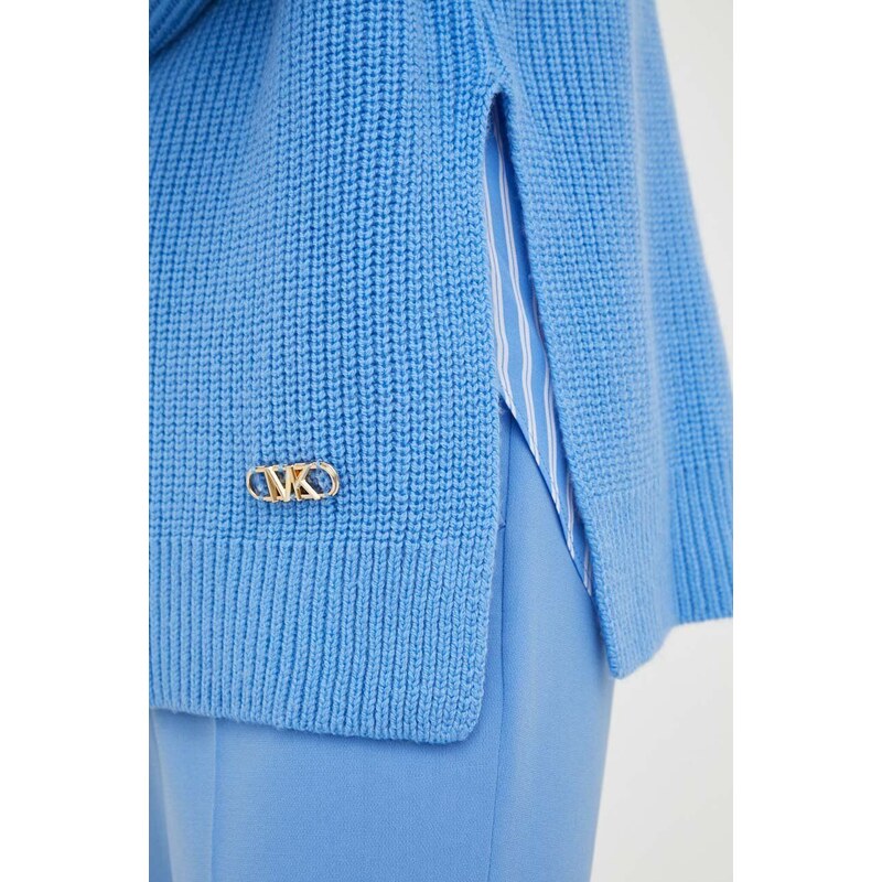 Vlnený sveter MICHAEL Michael Kors dámsky, teplý, s polorolákom