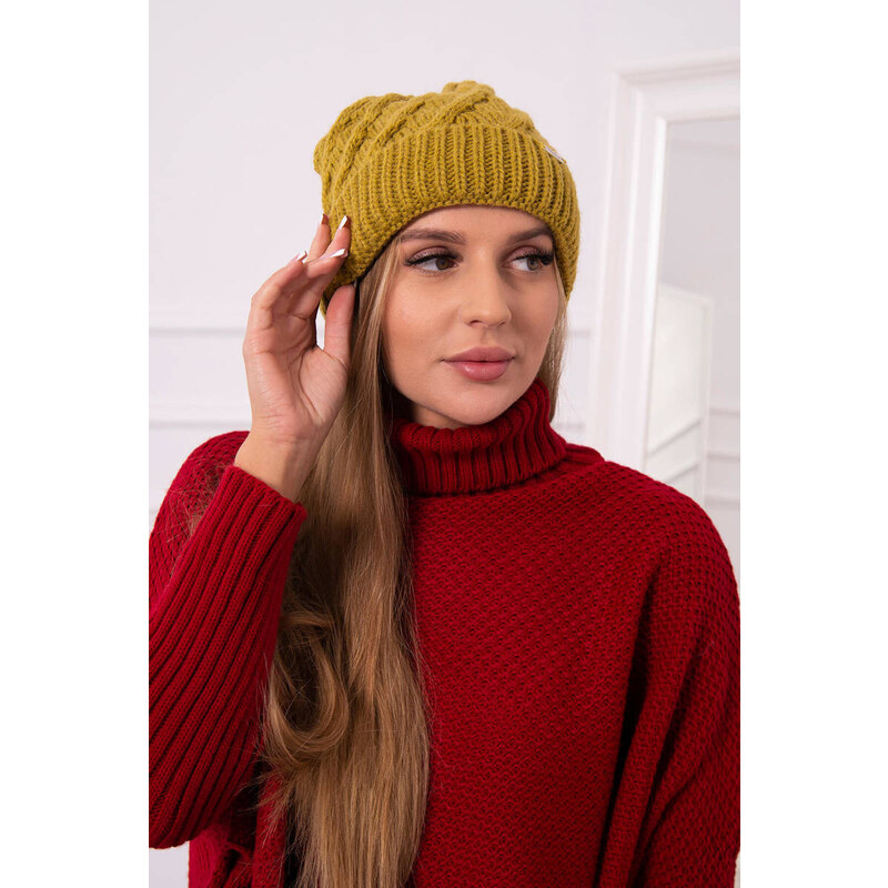 K-Fashion Fleecová čiapka Wanda K281 kivi 44561387