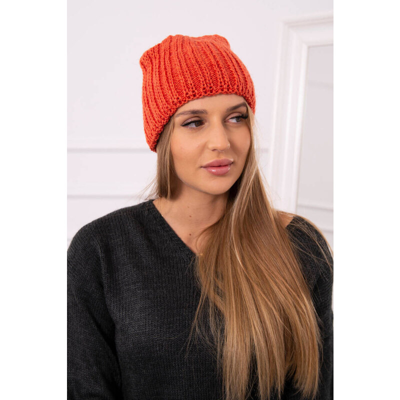 K-Fashion Dámska čiapka Rebeka K345 červená 44561630