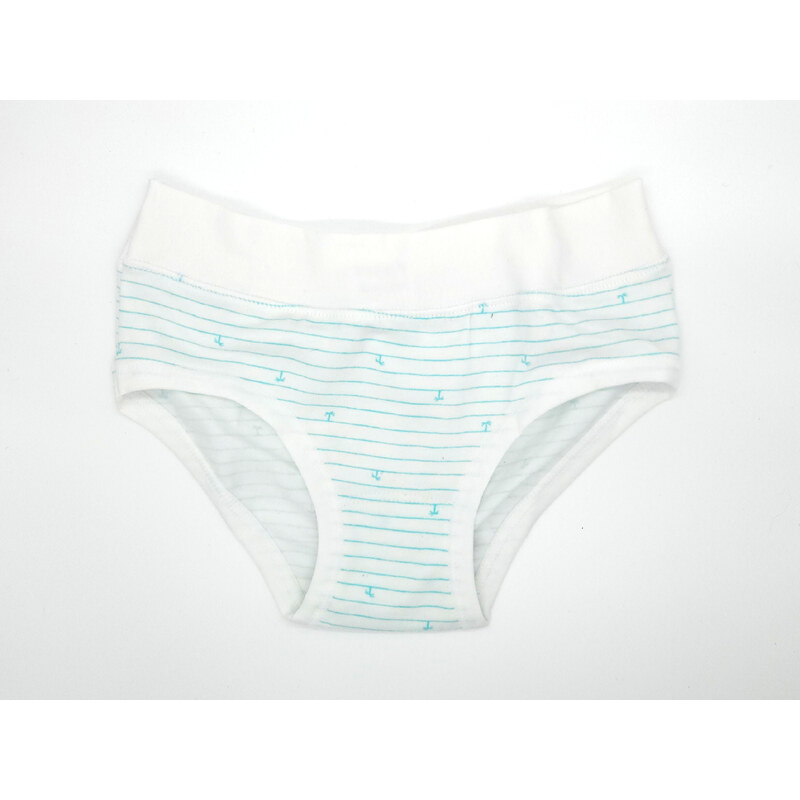 Dievčenské nohavičky Rio | Pleas | biela s potlačou Palma | 181321-100 46771824