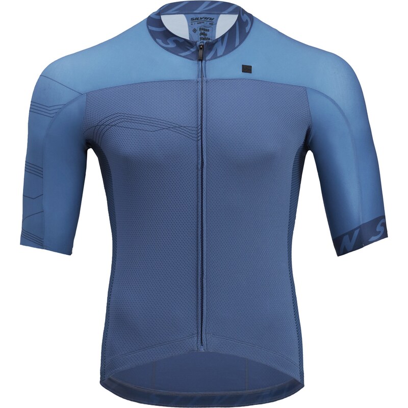 Pánsky cyklo dres Silvini Stelvio modrá 42931722
