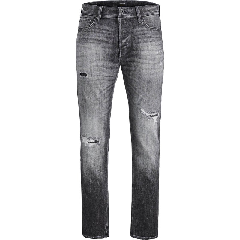 JACK & JONES Džínsy Mike sivý denim 67677802