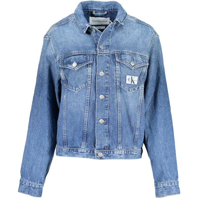 CALVIN KLEIN WOMENS LIGHT BLUE SPORTS JACKET 64711112