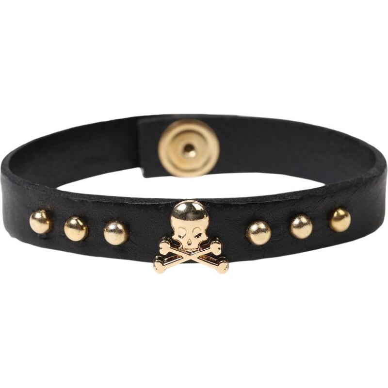 Scalpers Náramok zlatá / čierna 57125366