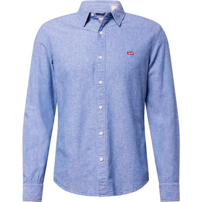 LEVIS Košeľa Battery Housemark Slim Fit Shirt modrá melírovaná / 44602966