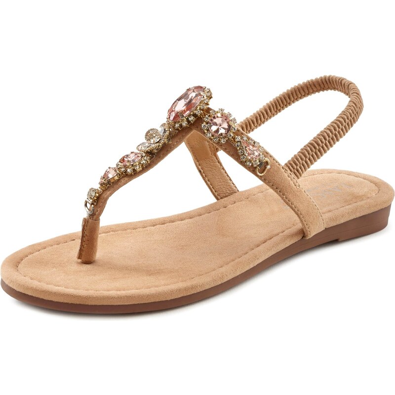 LASCANA Žabky béžová 54242599