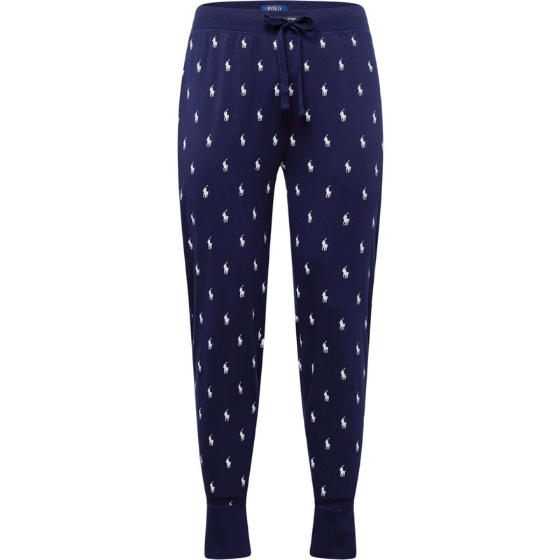Polo Ralph Lauren Pyžamové nohavice námornícka modrá / biela 44785294