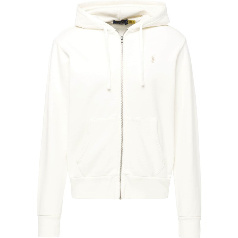 Polo Ralph Lauren Tepláková bunda krémová 44610621