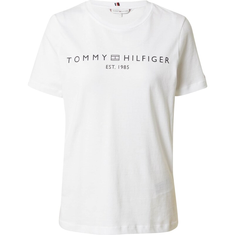 TOMMY HILFIGER Tričko námornícka modrá / biela 44610649