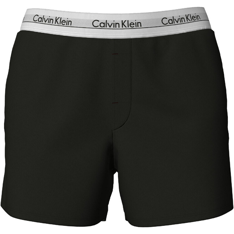 Dámske pyžamové šortky Pyjama Shorts Modern Cotton 000QS6871EUB1 čierna - Calvin Klein