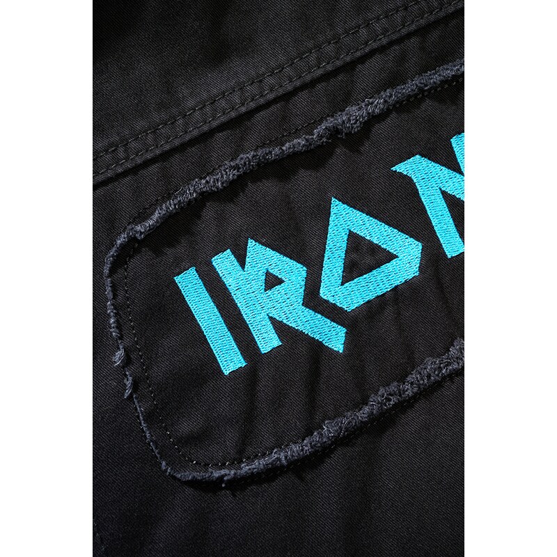BRANDIT košeľa Iron Maiden Vintage Shirt sleeveless FOTD čierna