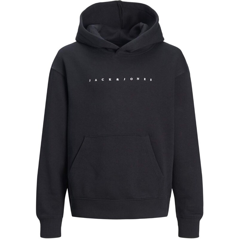 Jack & Jones Junior Mikina JJEStar čierna / biela 46484096
