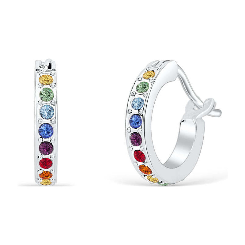 CRYSTalp Nadčasové kruhy so zirkónmi Chakra Hoop 40324.MLT.R 66591973