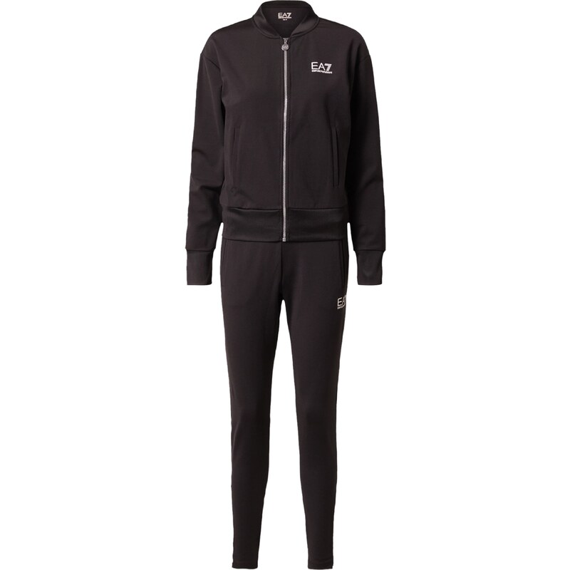 EA7 Emporio Armani Joggingová súprava čierna / biela 66307393