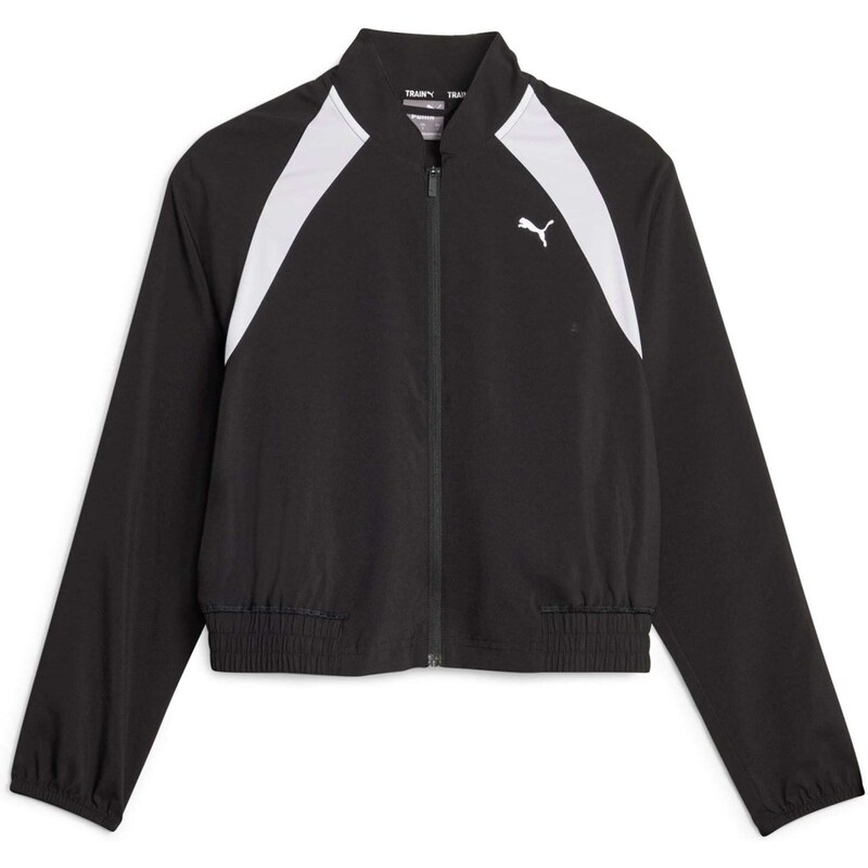 PUMA Tréningová bunda čierna / biela 67728700