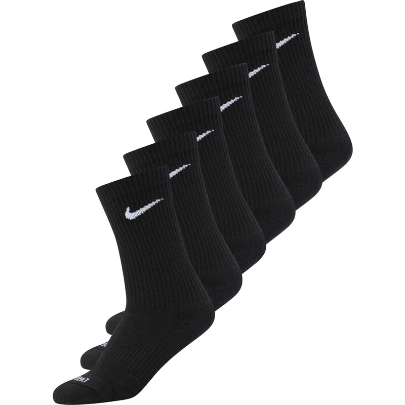 NIKE Športové ponožky Everyday Plus čierna / biela 44690018