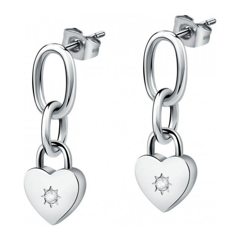 Morellato Módne oceľové náušnice s kryštálmi Abbraccio SAUB07 66595208