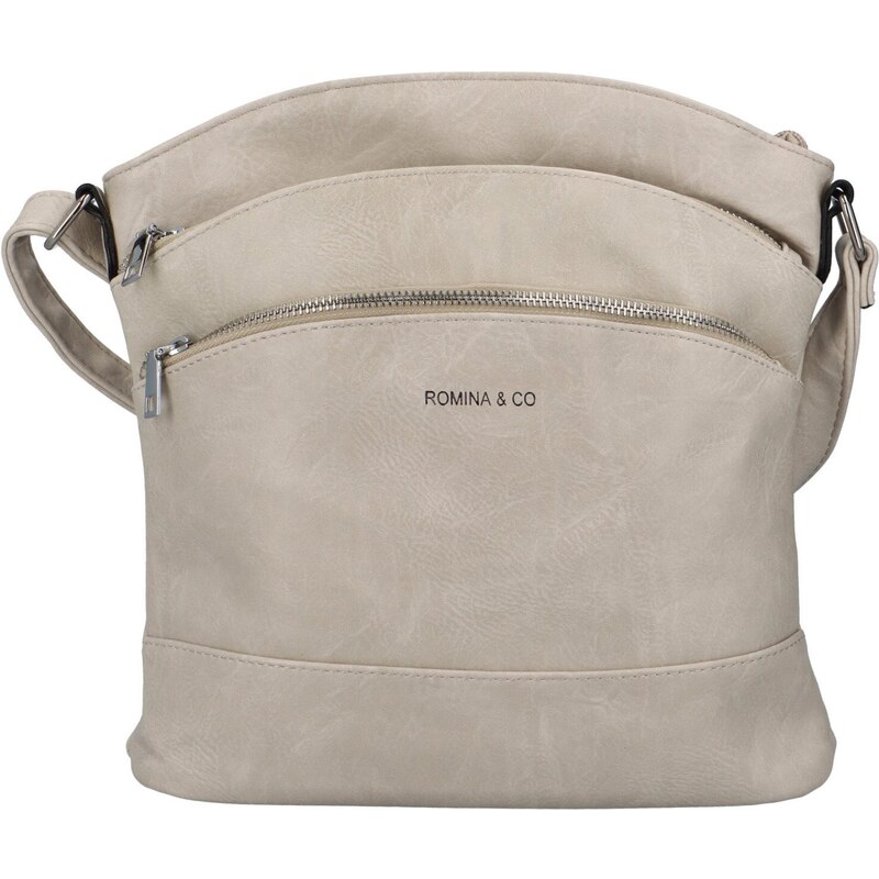 ROMINA & CO. BAGS Dámska crossbody kabelka béžová - Romina Elkano 62999025