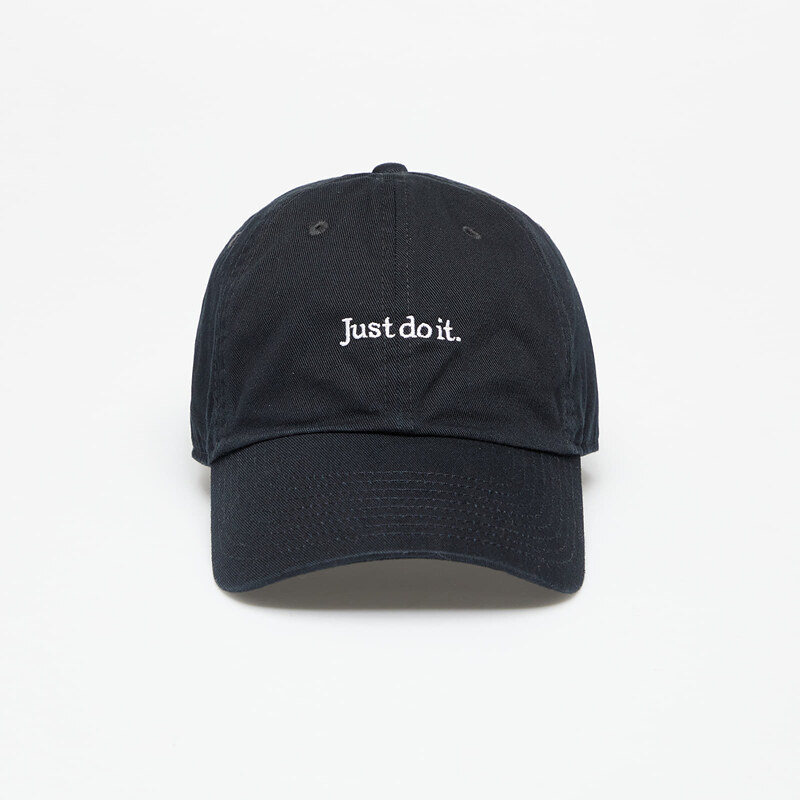 Šiltovka Nike Club Unstructured Just Do It Cap Black/ White M/L 64813056