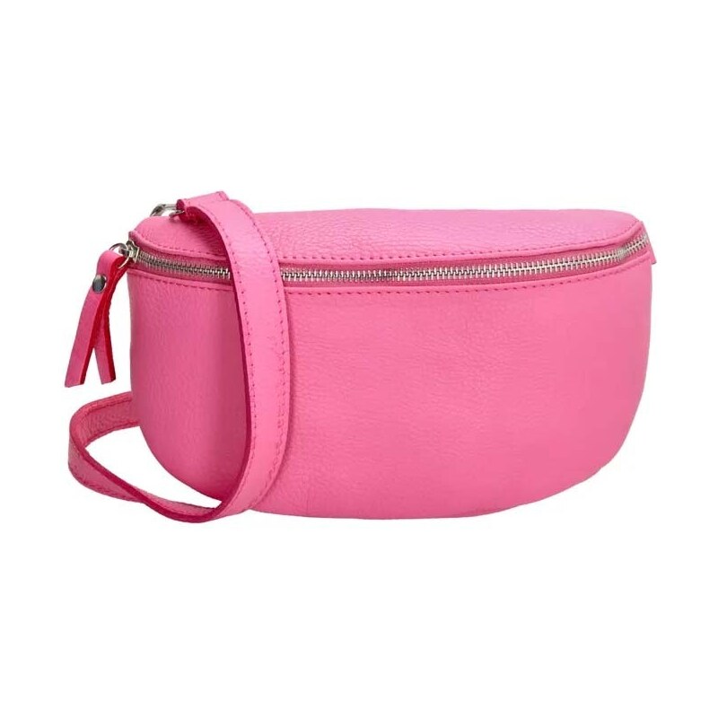 Charm London Ružová kožená ľadvinka „Adeline“ 41172899