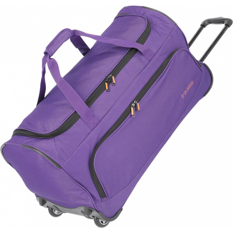 Travelite Basics Fresh Wheeled Duffle Purple 62192423