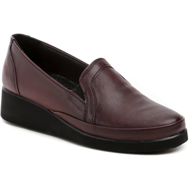 T. Sokolski D500-PU bordó dámske mokasíny 44700454