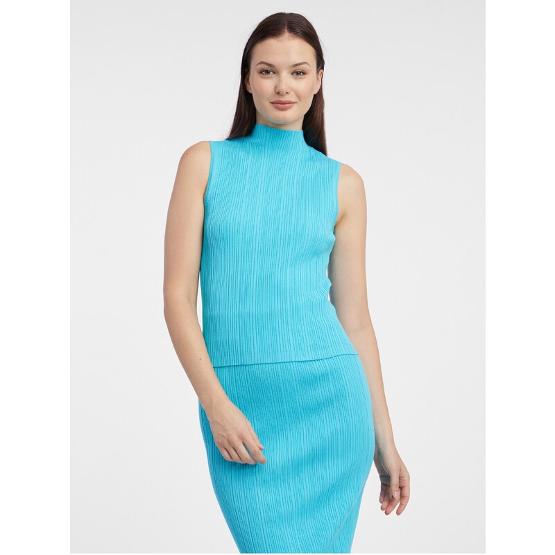 Modrý dámsky sveterový top ORSAY 50519500