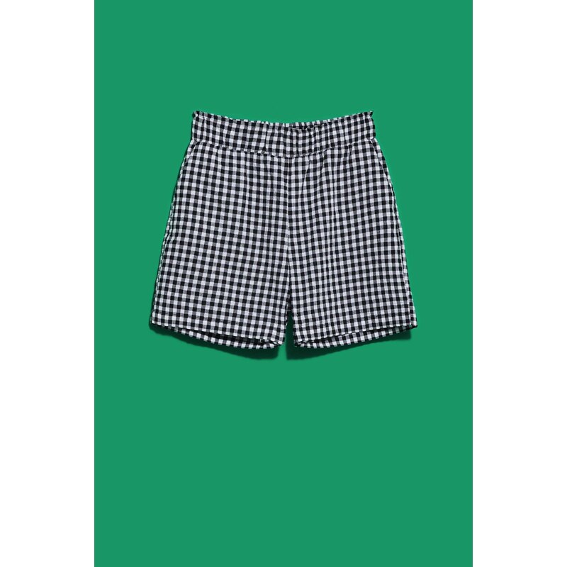 Marisse Womens Shorts L-Sh-4014 White_Black 50670059