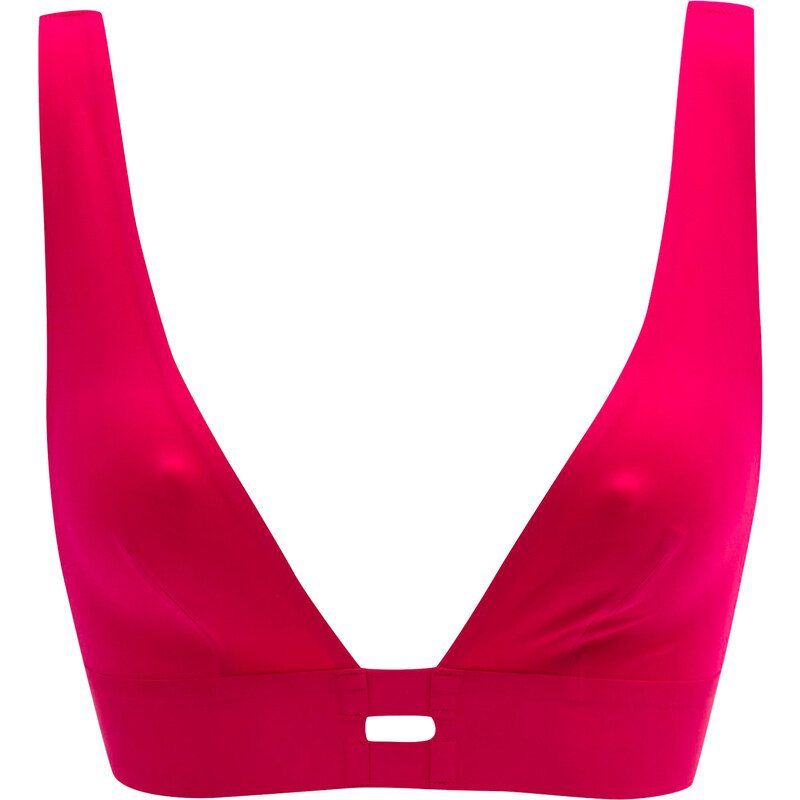 Tmavoružový dámsky vrchný diel plaviek ORSAY 50503981