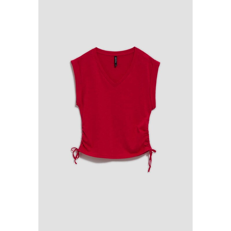 Marisse Womens T-Shirt L-Ts-4060 Strawberry 50642099