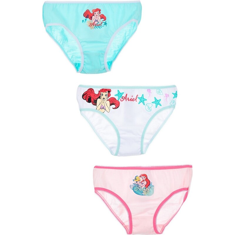 PRINCESS Súprava dievčenských nohavičiek Ariel 44750179