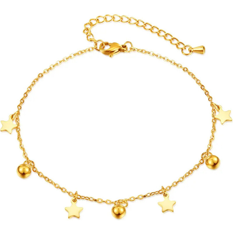 Náramok na nohu z chirurgickej ocele SAFFIA 44756409