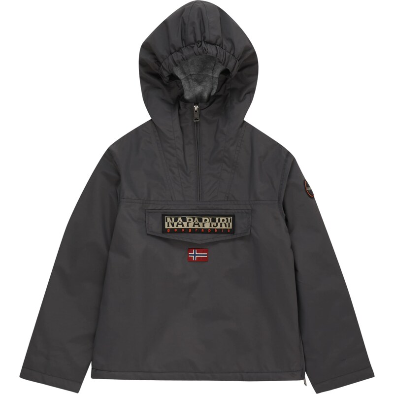 NAPAPIJRI Funkčná bunda RAINFOREST piesková / tmavosivá / čerešňová / 44765070