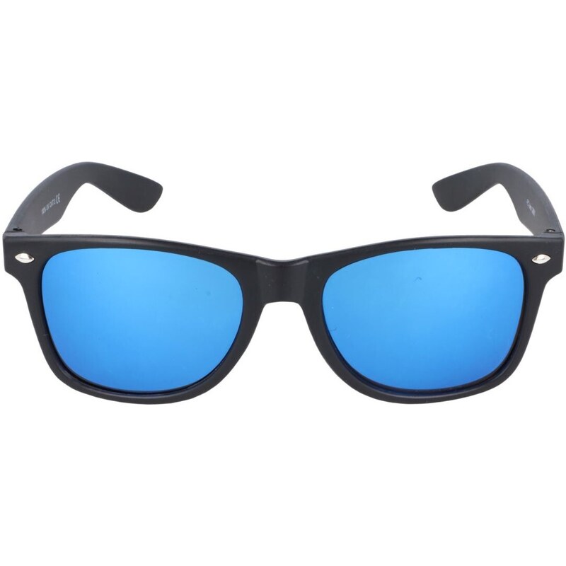 Sunmania Modré zrkadlové okuliare Wayfarer 3971484