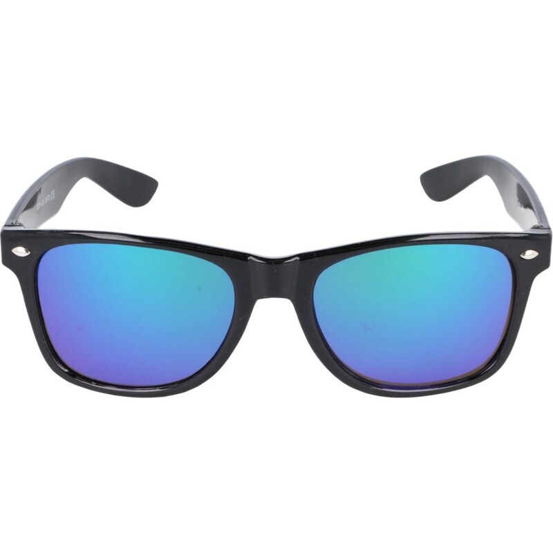 Sunmania Zelené zrkadlové okuliare Wayfarer 3971485