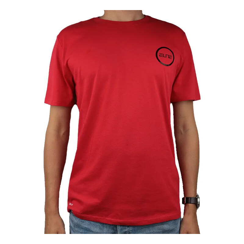 Červené pánske tričko Nike Dry Elite BBall Tee 902183-657 12994250