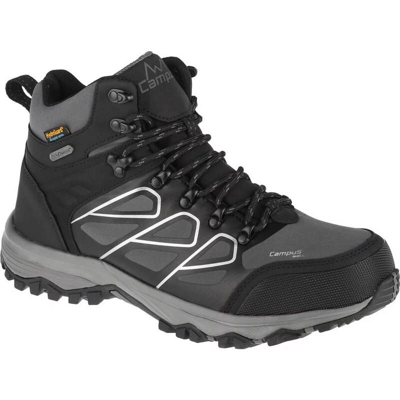 Čierno-sivé pánske topánky Campus Kamet High CM0105321230 31057058