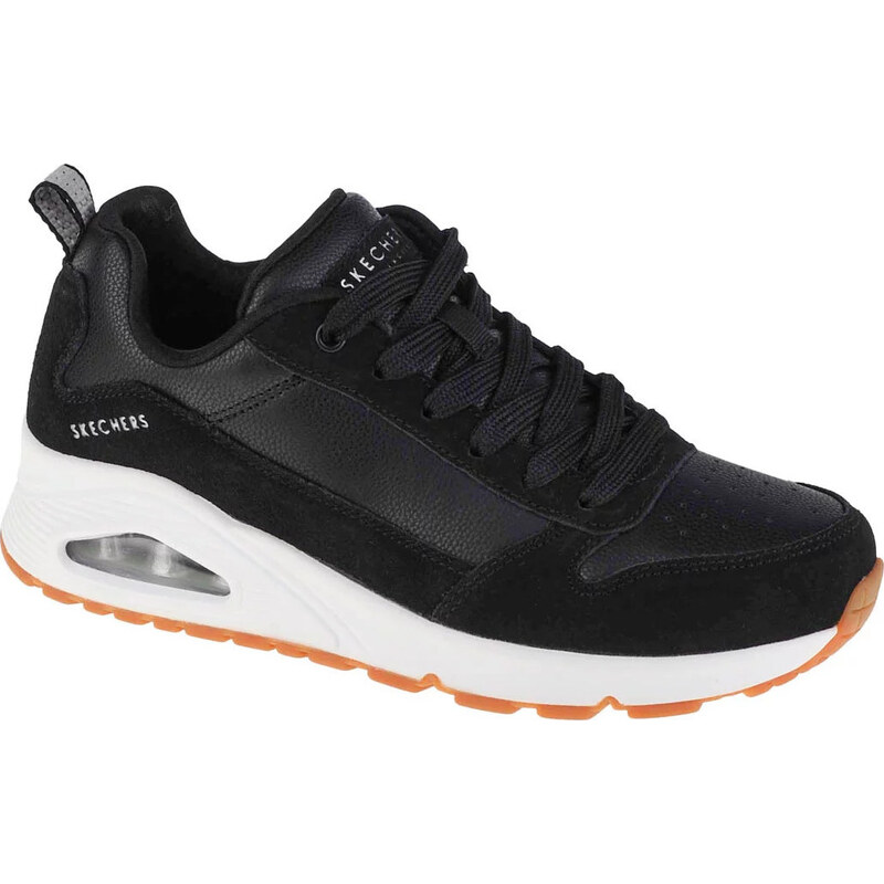 Čierne dámske tenisky Skechers Uno-Solid Air 155132-BLK 31381884