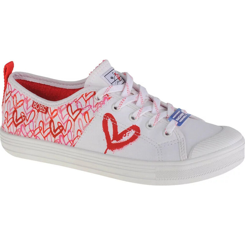 Vzorované dámske tenisky Skechers Bobs B Cool-All Corazon 113952-WRPK 31783931