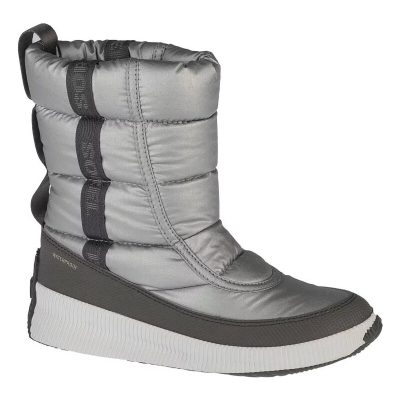 BASIC Strieborné dámske topánky Sorel Out N About Puffy Mid 1876891034 32323175