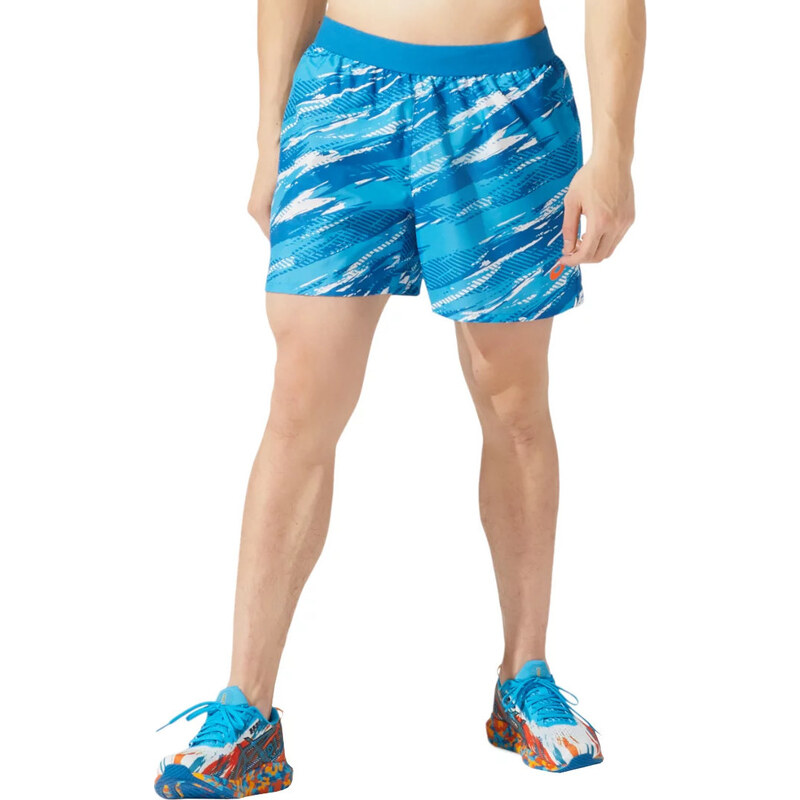 Modré pánske šortky ASICS Color Injection 5IN Short 2011C044-002 33970704