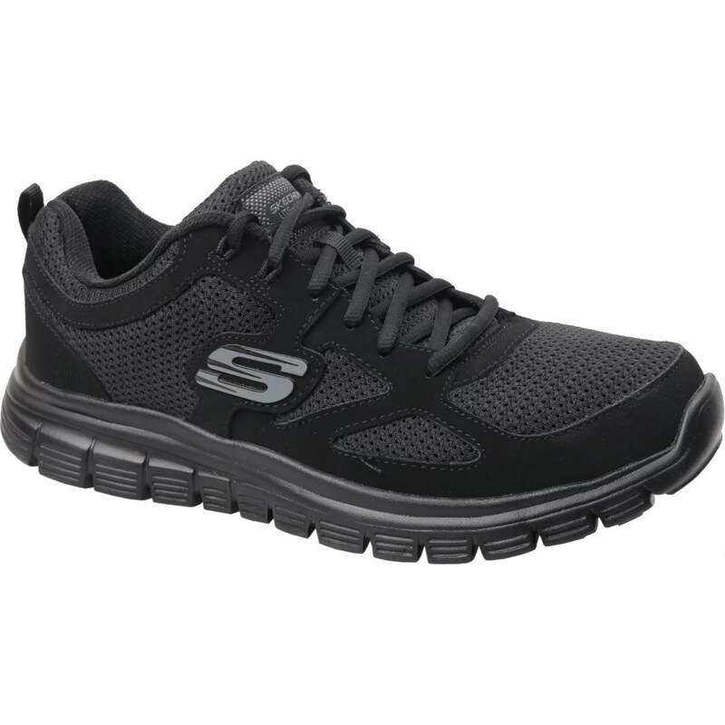 Čierne pánske tenisky SKECHERS Burns 52635-BBK 8581808