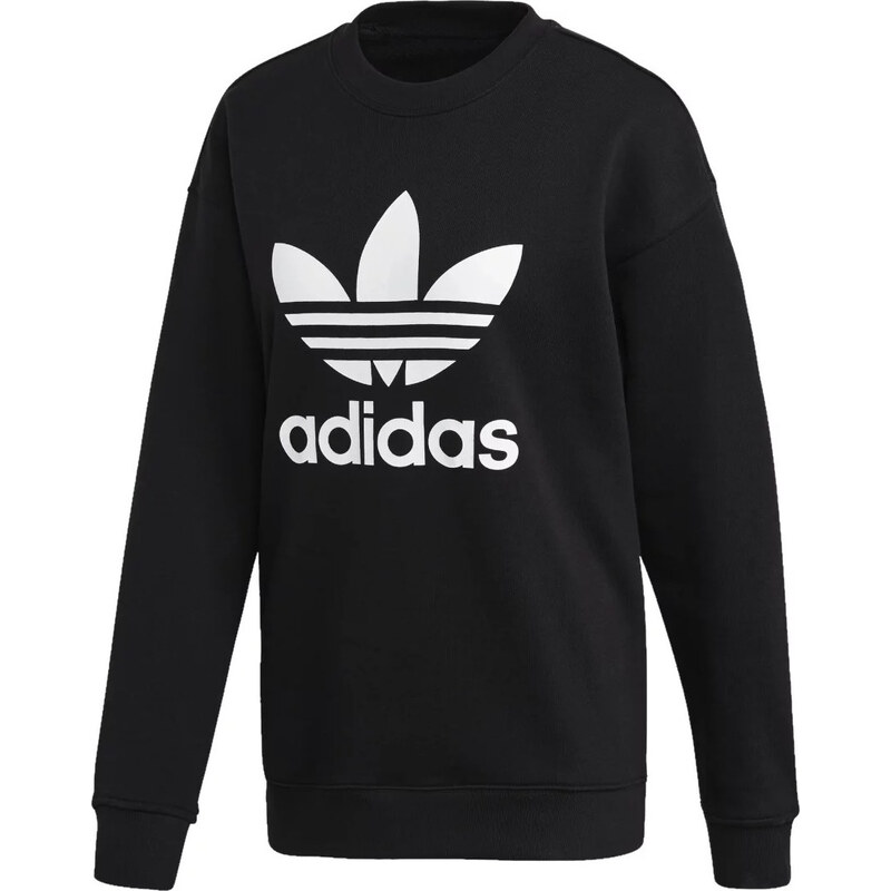 Čierna dámska mikina adidas Trefoil Crew Sweatshirt FM3272 35136778