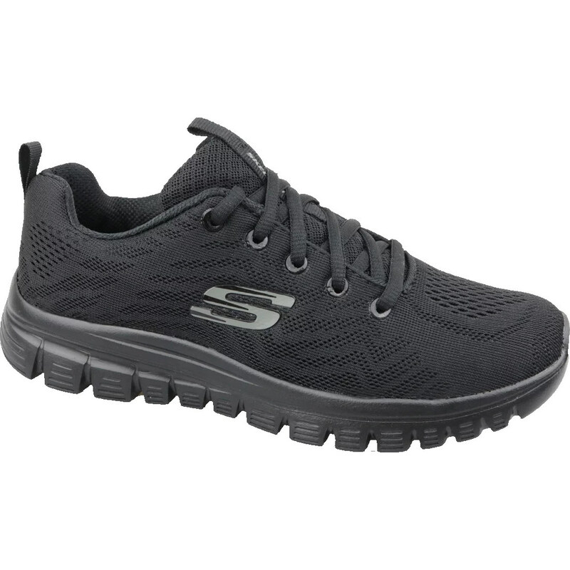 Čierne dámske tenisky Skechers Graceful Get Connected 12615-BBK 27312728