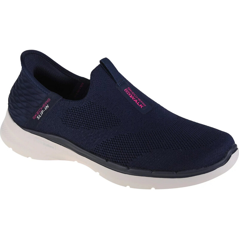 Tmavomodré dámske tenisky Skechers Go Walk 6 - Fabulous View 124569 39515278